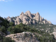 51-On the mountain at Montserat